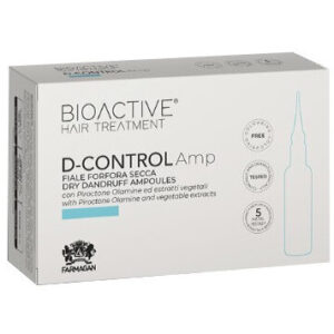 Farmagan BIOACTIVE D-CONTROL ampulės nuo sausų pleiskanų 10x7,5ml