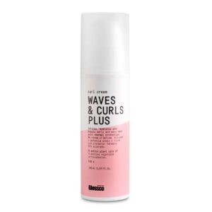 Glossco Waves & Curls Plus ypač stiprios fiksacijos garbanų kremas 150 ml.